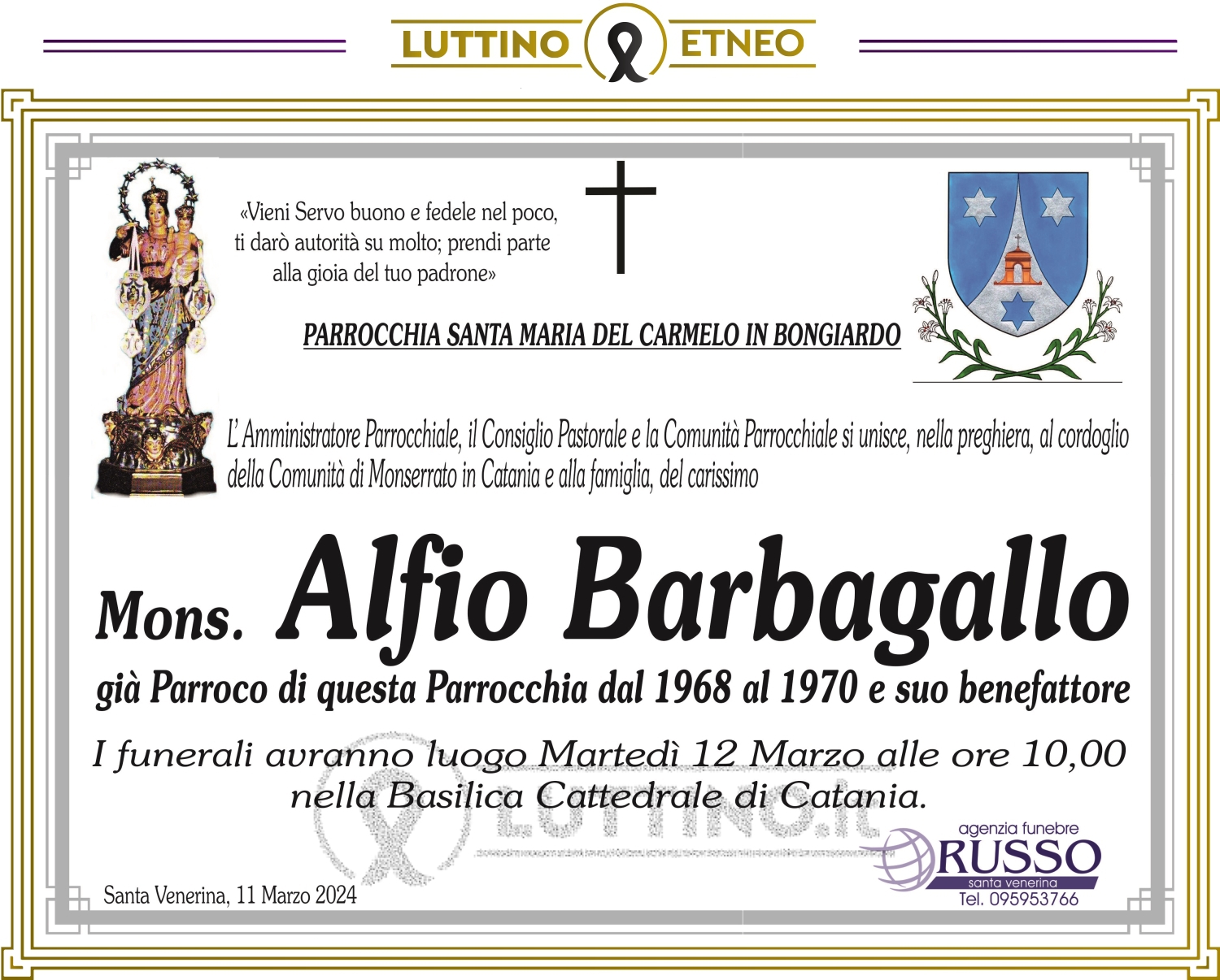 Mons. Alfio Barbagallo